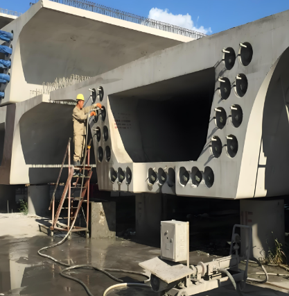 下花园压浆料施工流程及注意事项